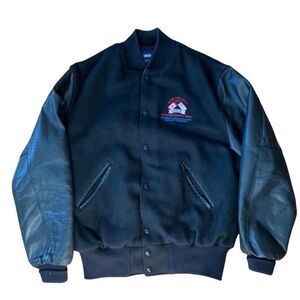 Vintage 90s Black Retro Leather Jacket